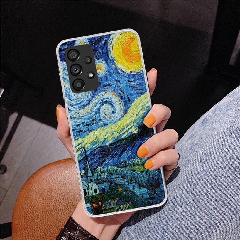 Van Gogh Oil Art Painting Phone Case For Samsung Galaxy A17 A16 A15 A14 A13 A57 A56 A55 A54 A53 A37 A36 A35 A34 A33 A26 A25 A24