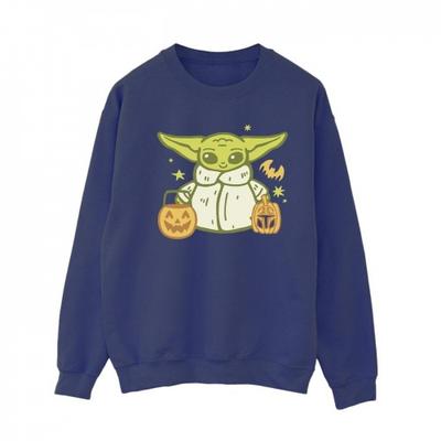 Sudadera de Mujer/Señora Trick Or Treat Grogu