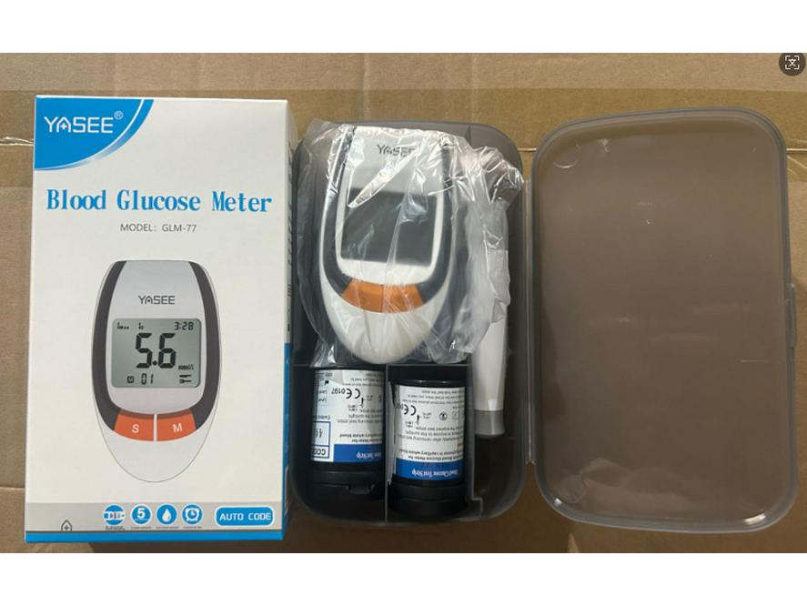 Home Blood Glucose Meter for Middle-aged and Elderly - No Calibration Needed