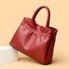 Fashionable Women's Handbag Cloud Pleated Single Shoulder Crossbody Bag Large Capacity