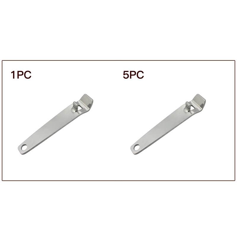 1/5ks Tool Topless Otvírák na konzervy Kuchyňské doplňky Multifunkční otvírák z nerezové oceli