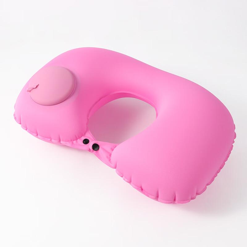 Lishin Milk Silk Inflatable Travel Neck Pillow