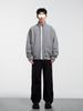 Men's Trendy Autumn/Winter Hoodie Cardigan: Loose Casual Stand Collar Zipper Jacket