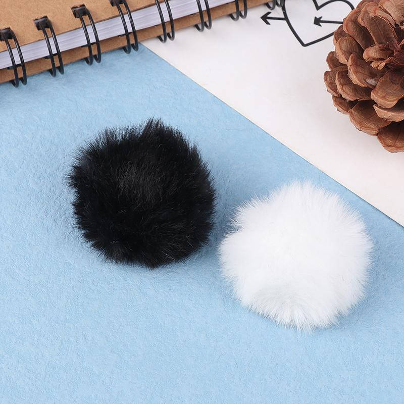1Pc Universal Furry Microphone Wind Protector Mini Size Furry Windscreen Microphone Windscreen Protective Case Accessories