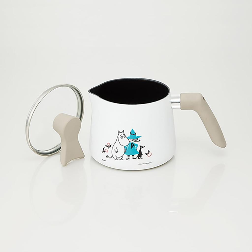 Skater For Gas Rice Milk Deep Moomin Multi-Pot, 1.3L, Stoves, 7-in-1 All-Purpose Pot, Cooker, Pan, Fryer, Saucepan, Design, ANMP1-A