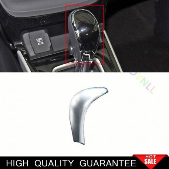 For Nissan Sentra Sylphy 2013- Silver Central Console Gear Shift Knob Trim