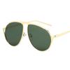 New high-end metal toad sunglasses personalized fashion Internet celebrity driving UV protection sunglasses