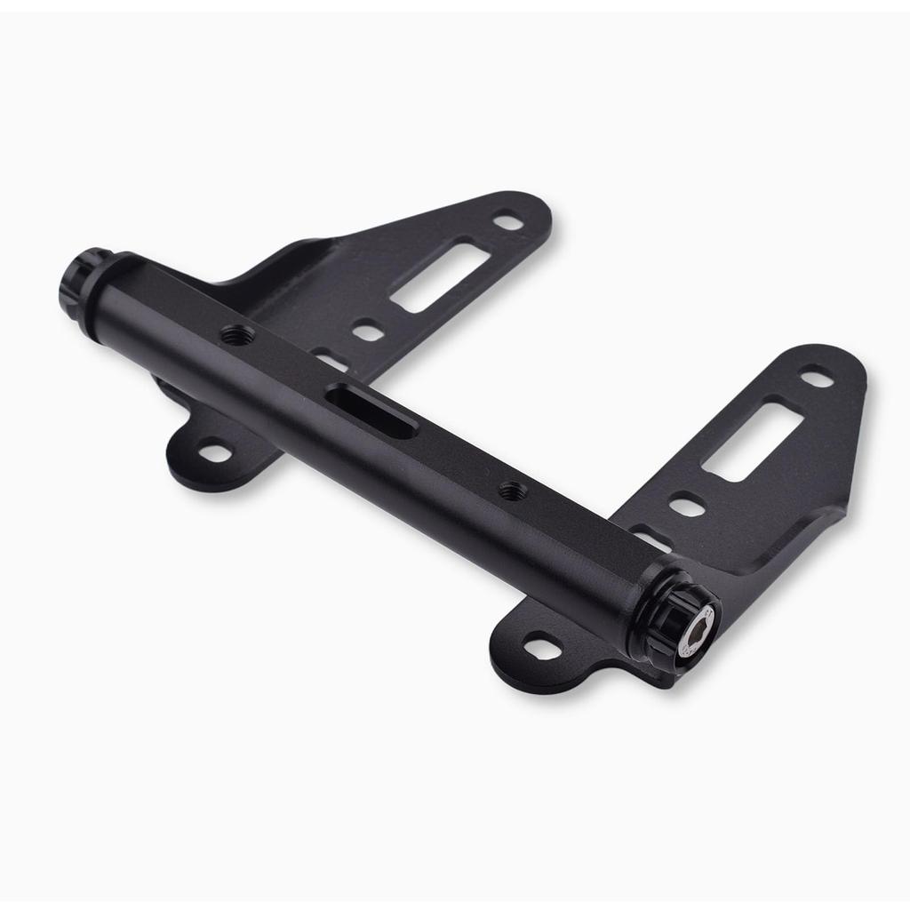 LEDISHUN Motorcycle Windscreen Offset Bracket for Suzuki 250SX V-Strom ('23) <8BK-EL11L> (Black)