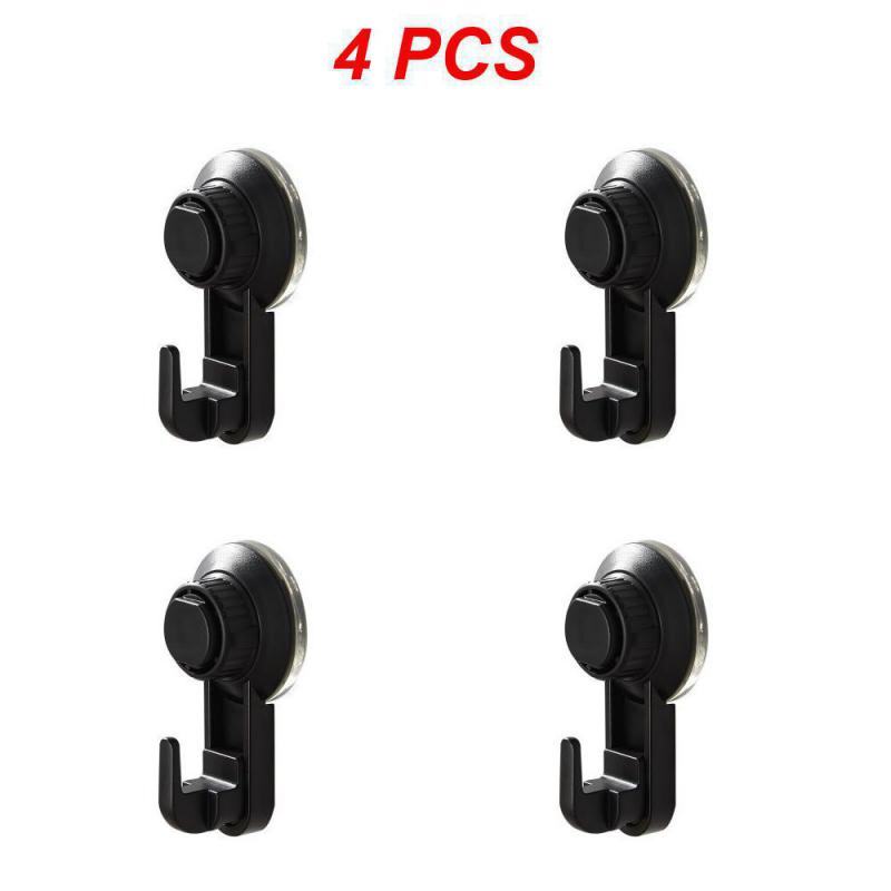 1~5PCS Strong Suction Cup Vacuum Hook Self Adhesive Door Wall Hanger Hook Key Holder Heavy Load Rack Kitchen Bathroom Hanging