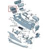5GG863391 Car Center Console Storage Box For VW Golf MK7 5GG 863 391-N60R