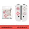 Switch Silicone Keycap - Directional Joystick Cap and Colored Button Sticker for Joy-Con