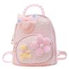 Adorable Pu Sequin Backpack For Kids With Comfortable Straps For School And Play