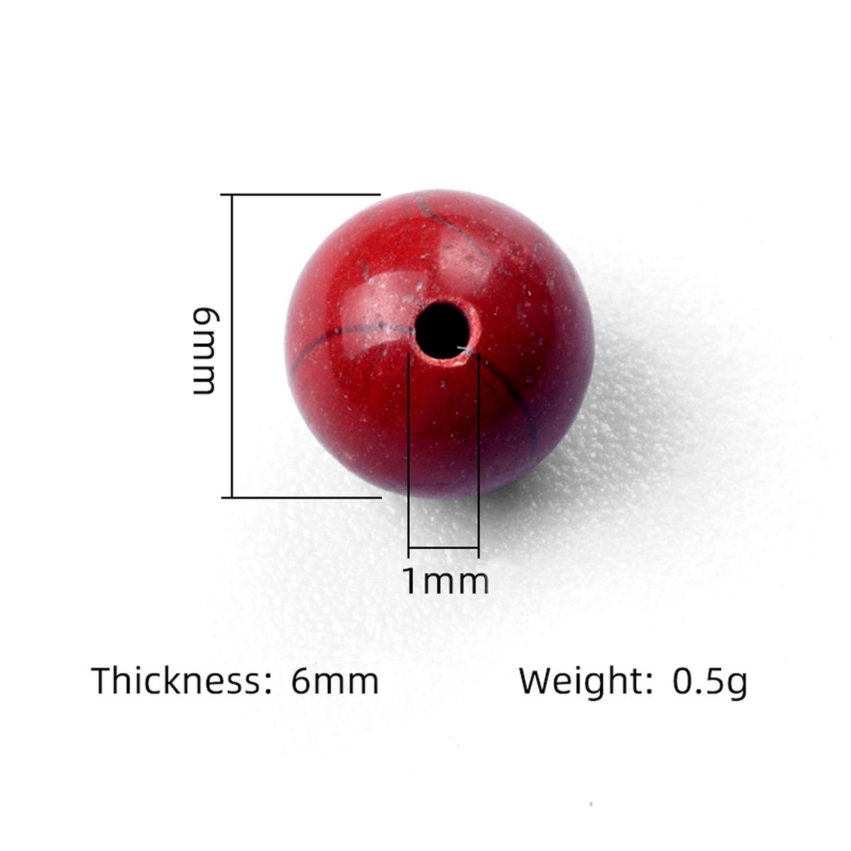 10 шт./упак. целебные хрустальные бусины с полуотверстиями — фото 4