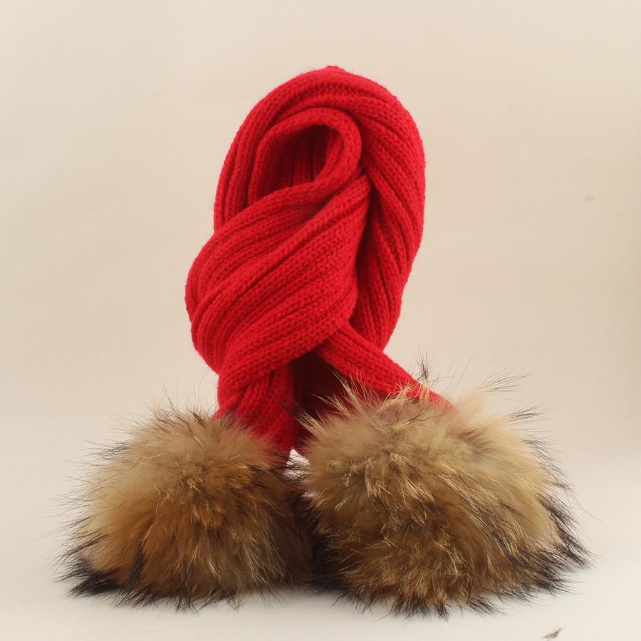 Kids Winter Warm Knitted Set Pom‑pom Hat Scarf Gloves 3‑Pcs Set Or Single Beanie Hat Windproof Ear Protection For Boys Girls Cold Weather Outdoor