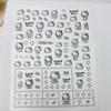 Sanrio Hello Kitty Embossed Nail Stickers SAN Series 072 Cute Mini Designs
