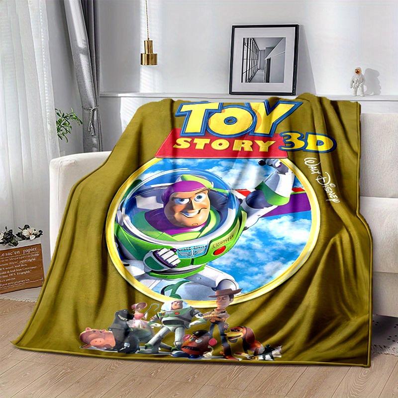 1pc, Buzz Lightyear's Adventure: A Cozy Home Decor Gift Soft Flannel Blanket for Bedroom, Living Room, Travel, Camping, Car