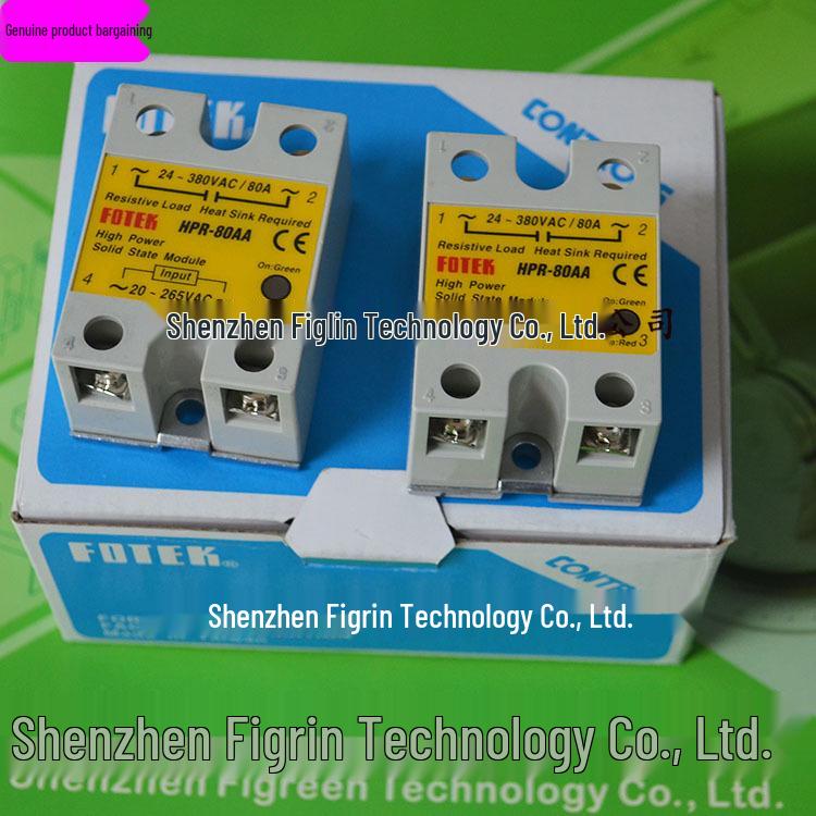 Real Product Photo: HPR-80AA Yangming Fotek Solid State Relay