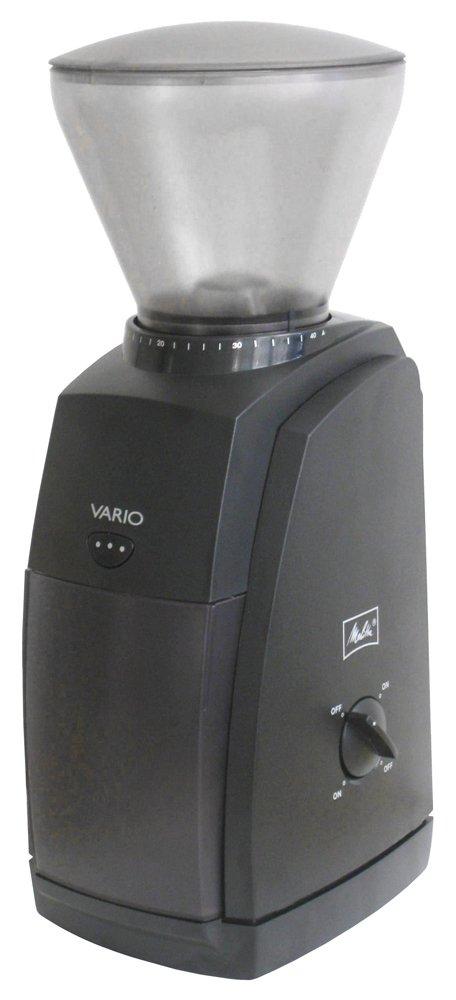 

Melitta Vario Coffee Grinder Adjustable Settings from Espresso to French (40 Press) VARIO-E чёрный