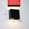 Modern Square 6W 12W LED Indoor Wall Lamp Aluminum Sconce Home Lighting Bedroom Living Room Aisle Decorate Wall Light AC85-265V