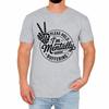 Funny Skeleton Mens T-Shirt Im Mentally Buffering Humour Birthday Gift