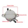 Motorcycle Vacuum Type Fuel Pump Aluminum Alloy Accessories Replacement ATV Scooter GY6 50cc 125CC 150CC 250cc