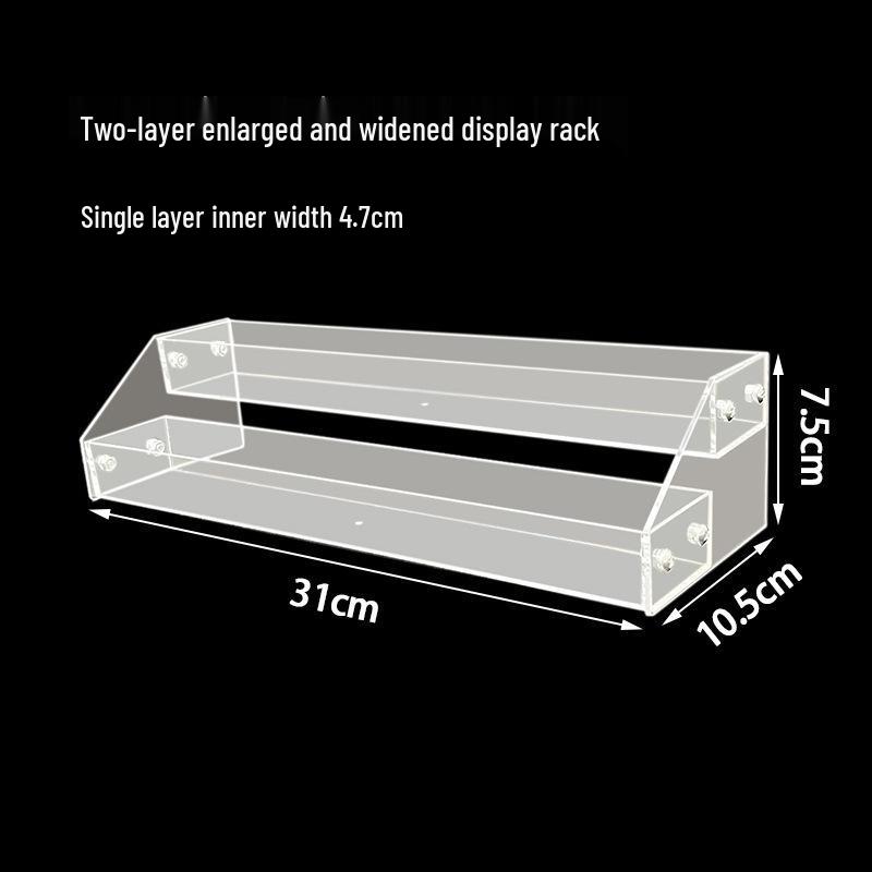 Multi-layer Acrylic Perfume & Doll Display Shelf Box