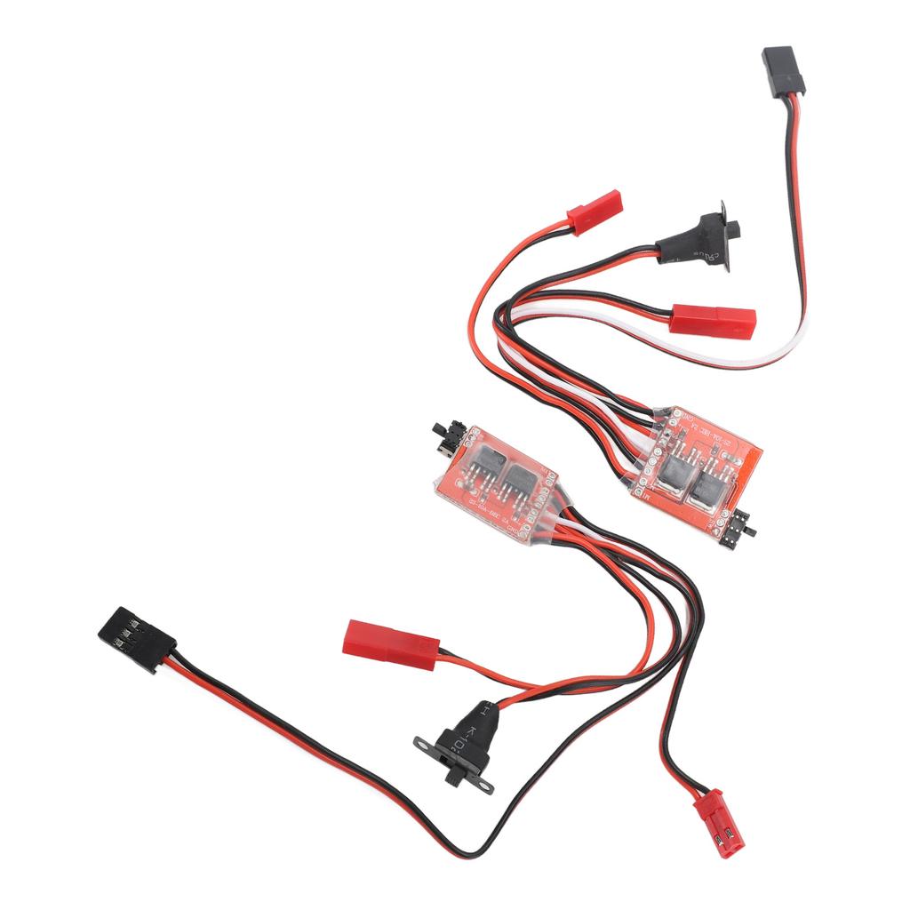 2Pcs RC Brushed Electric Speed Controller 30A Mini Stable RC ESC for 1/16 1/18 1/24 RC Car Boat