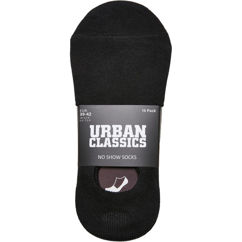 Urban Classics Mens Plain Liner Socks (Pack of 10)
