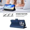 For Xiaomi Redmi Note 14 Pro 4G Leather Case 9 Card Slots Zipper Wallet Stand Phone Cover with Wrist Strap
