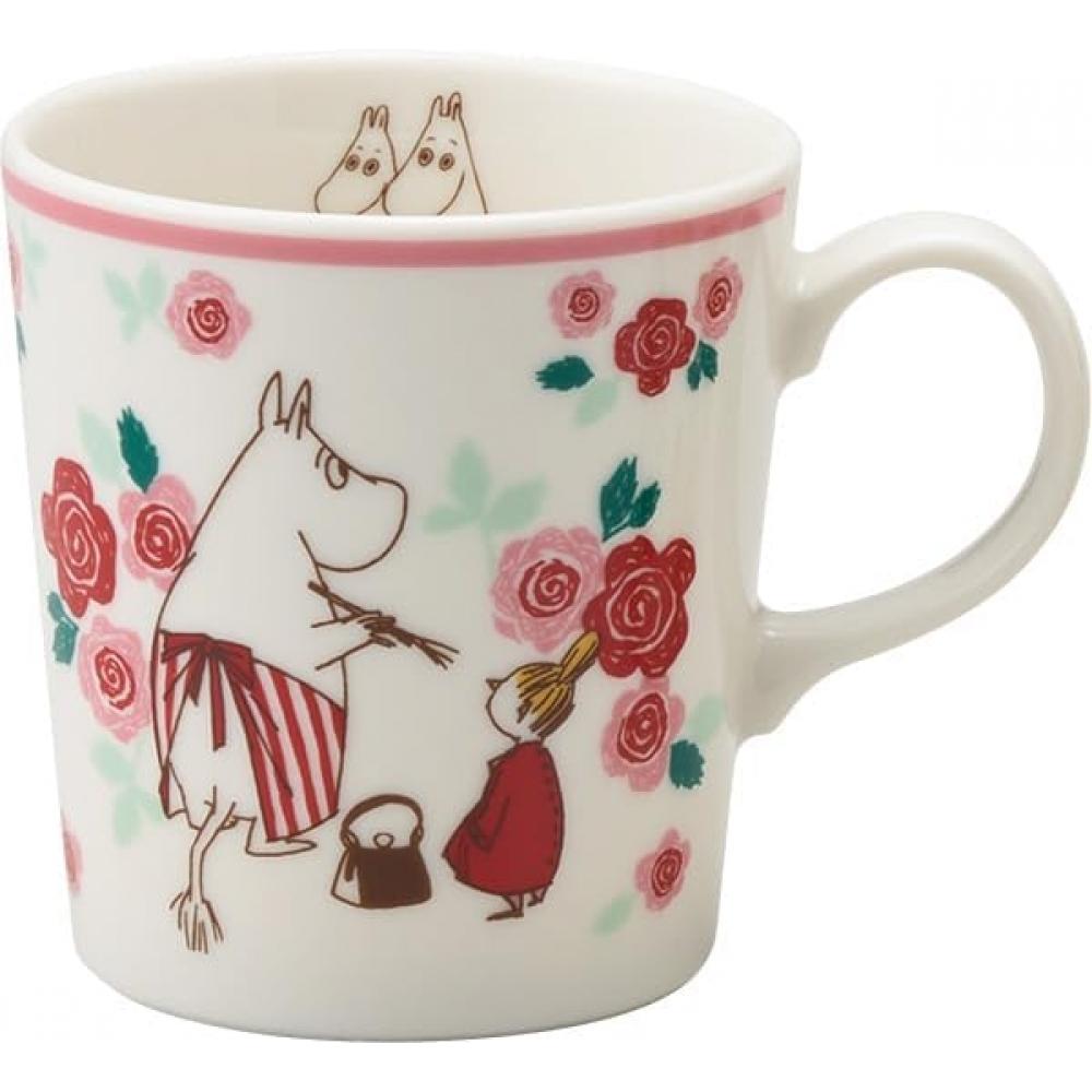 Yamaka Shoten Moomin Mug About 300ml Moomin Mama Flower Pink Mm7801 11
