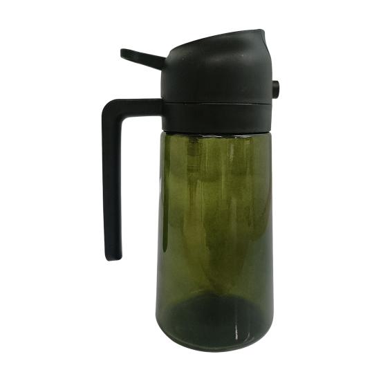 Yousheng Oil Sprayer for Cooking 470ml Glass Olive Oil Dispenser And Sprayer Efficient Oil Control Multi-Function Kitchen Tool for Air Fryer BBQ Salad