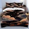 "Dreamy lighthouse under stars" Bedding sets Duvet covers Pillowcases(1* Duvet Cover 2* Pillowcases without duvet insert)