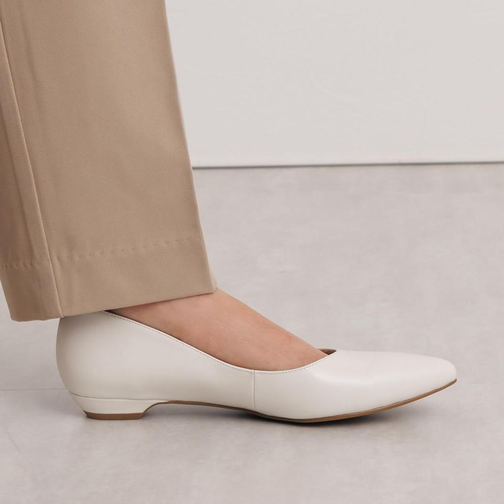 HIMIKO/Himiko/[WEB Exclusive Design] Low Heel Pumps/621150 White 235