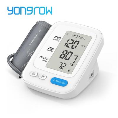 Flash Sale-סוללת ליתיום אוטומטית צג LCD מסך לחץ דם בזרוע העליונה, שרוול מתכוונן