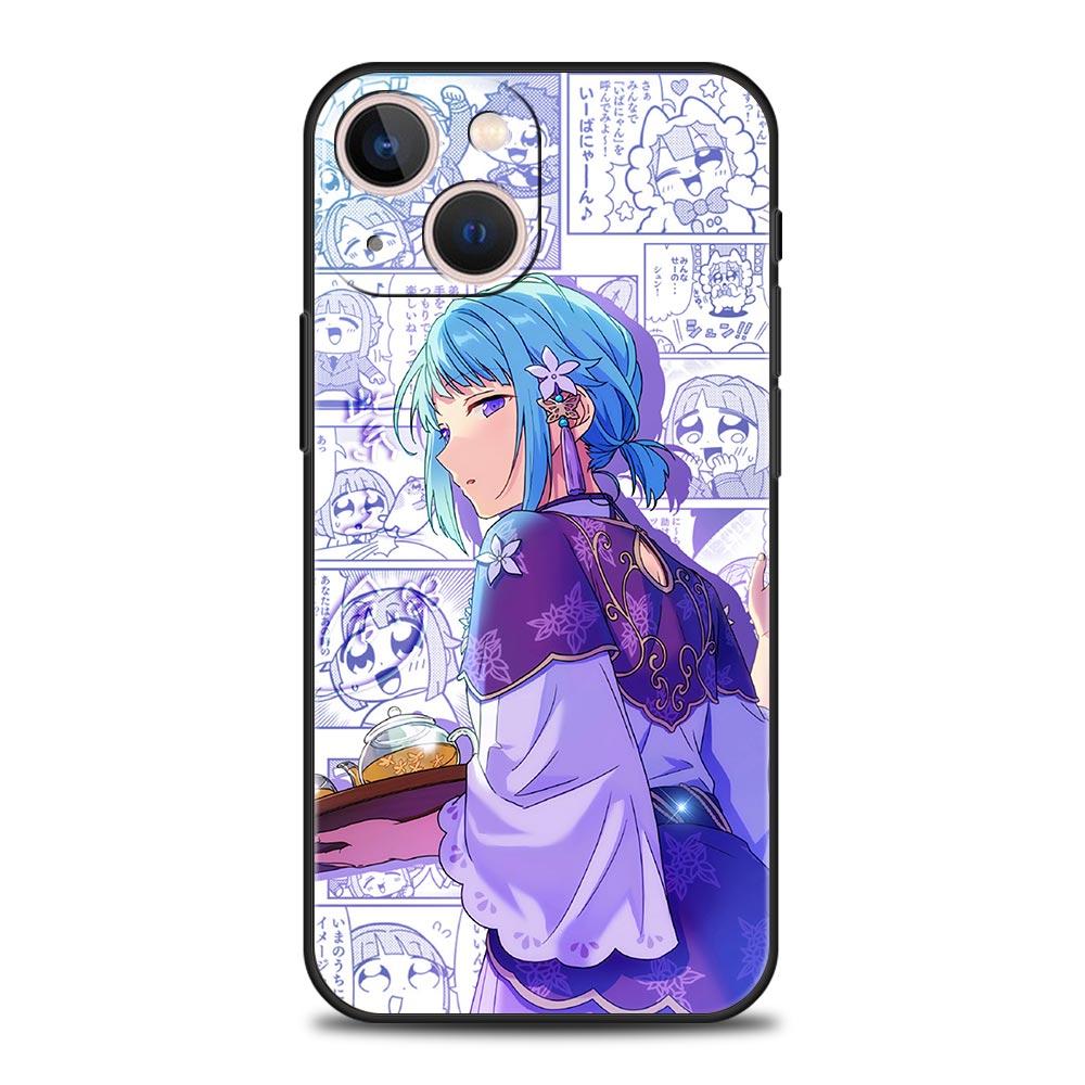 

Роскошный чехол для телефона «Anime Ensemble Stars» для iPhone 15 13 14 12 11 Pro MAX XR X SE XS 7 8 Plus, черный силиконовый защитный чехол iPhone 13