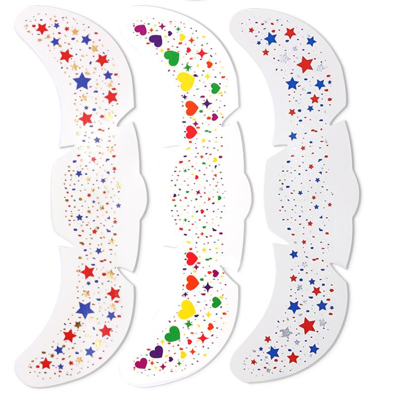 Tattoo Sticker Set Simulation Freckle Makeup Sticker Bronzing Hot Silver Face Sticker