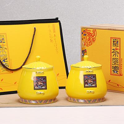 Tea Can, Porcelain Can, Small Can, Tea Packaging Can, Storage Tank, Sealed Tea Can, Ceramic Tea Can Gift Box.