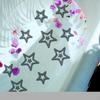 AntiSlip Celestial Pattern Stickers, NonSlip Bathtub Decals, Waterproof PreGlued Strips for