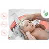 Vaschetta da Bagno Pieghevole Ricokids per Neonati e Bambini con Supporto, Termometro e Inserto, e
