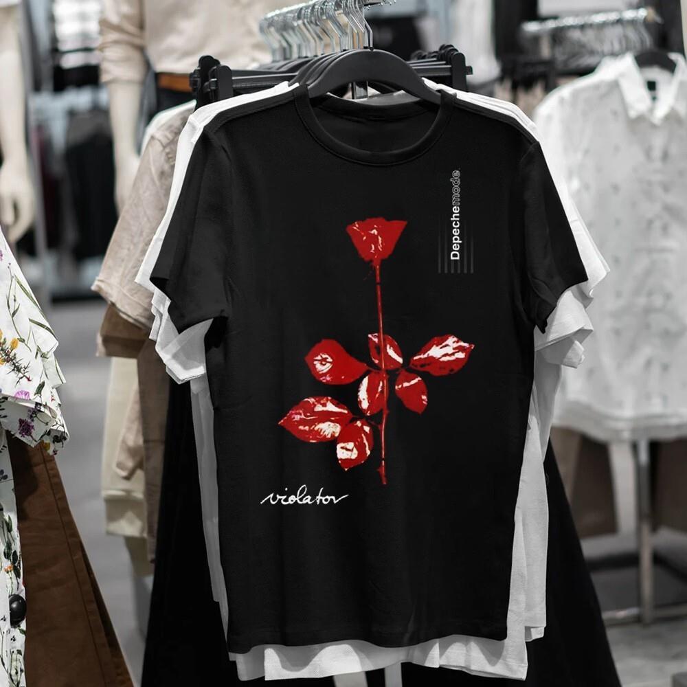 

New Popular DEPECHE MODE Violator Cotton Unisex T-Shirt S-3XL Fast shipping Unisex T-Shirt XXXXL