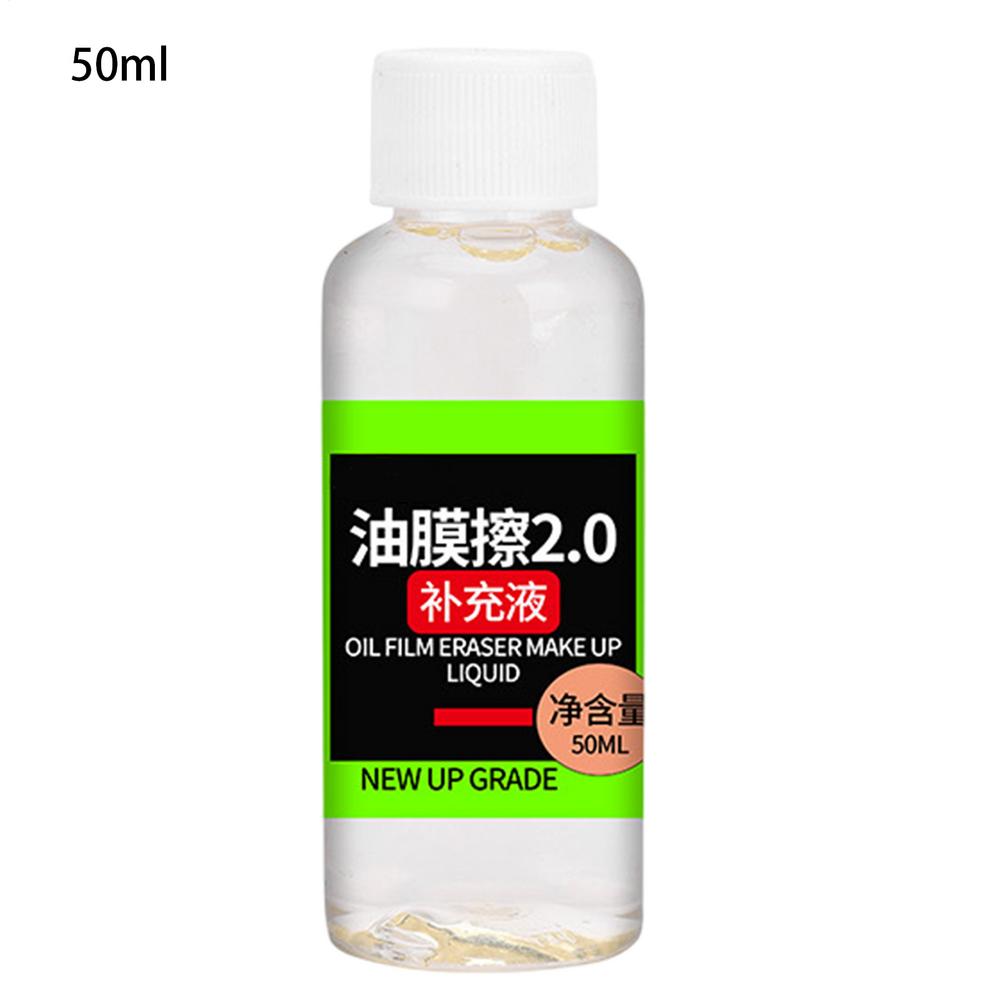 Oil Film Remover For Car Window 150ml Car Window Oil Film Remover 150ml Oil Film Cleaning Brush Windshield Cleaner Tool Glass