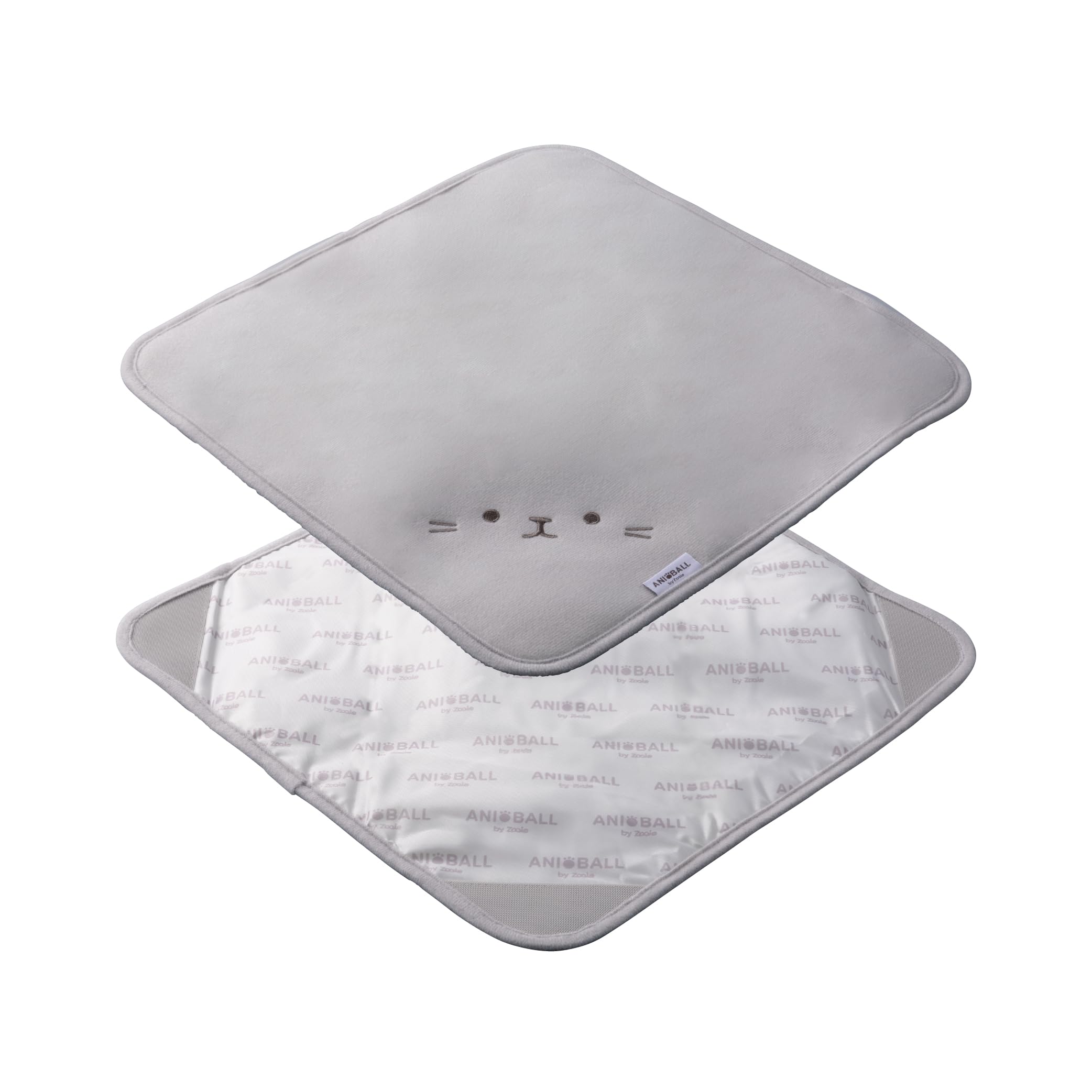 

CB Japan Bento Box Wrapping Easy to Spreadable Aniball Lunch ANIBALL Multi-Functional Sheet, Nekoball, Wrap, Water-Repellent Interior, Placemat,