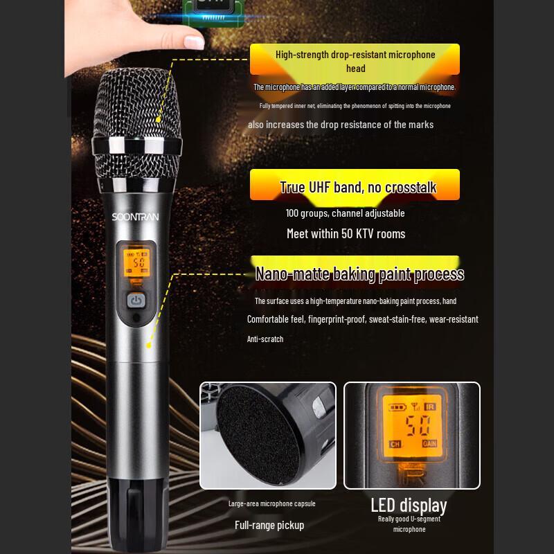 Songchuan International SP101 Home KTV Professional Audio System CN plug (adapter included)