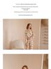 Women's Rayon Satin Four Seasons Rabbit Print Pajama Set - Comfortable, Casual, Loose Homewear