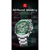 POEDAGAR Clock Waterproof Electronic LED Luxury Watches Dual Time Display Digital Stainless Steel Quartz Watch
