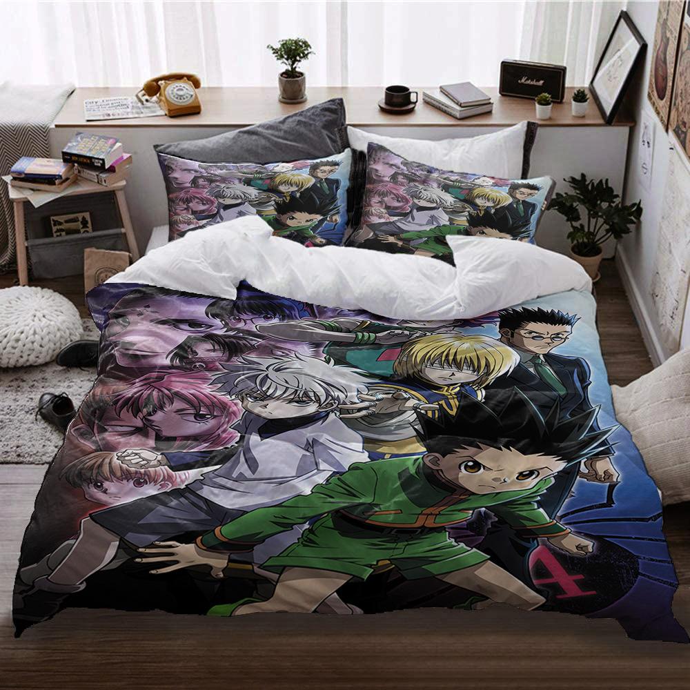

Animation Character Bedding Three-Piece Digital Printing Quilt Cover Pillowcase 135*200