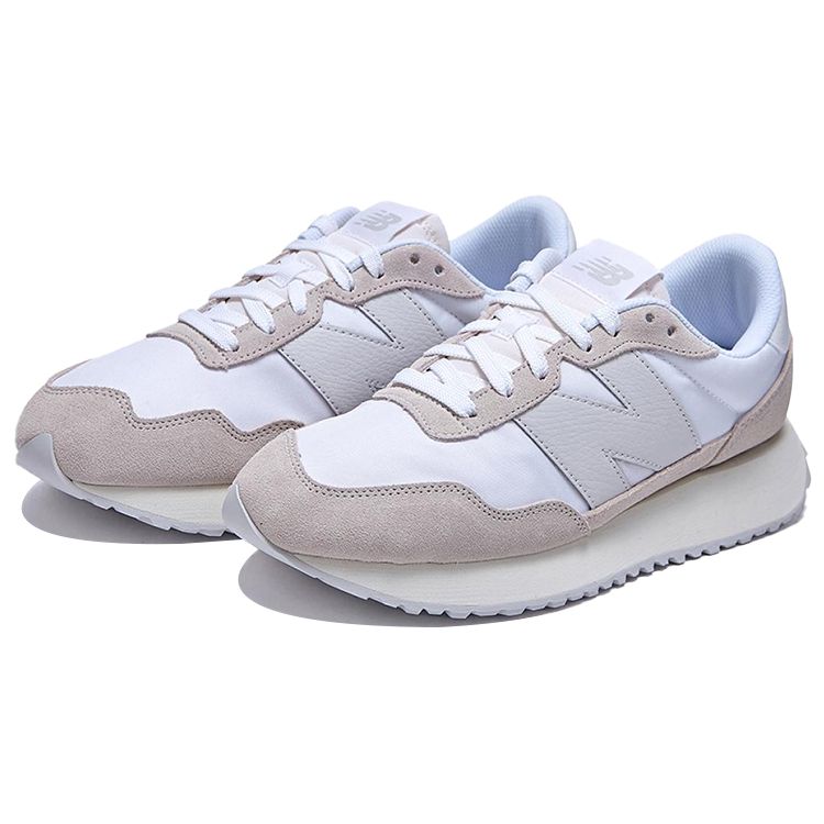 New Balance Nb 237 Retro Versatile Low-Top Casual Running Shoes Men sneaker Pink White MS237TWS