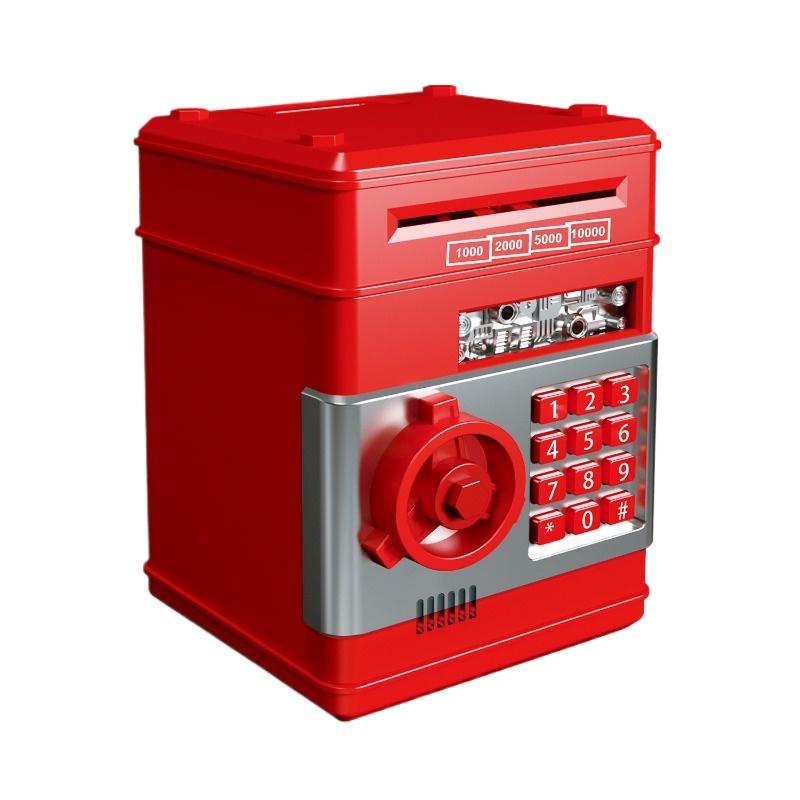 Smart Password Piggy Bank for Kids - Automatic Bill Rolling & More