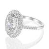 Gica Gema Anéis de diamante de alto carbono 925 prata esterlina 8*12mm 3 cores oval pedra preciosa design exclusivo romântico fino joias de dedo presentes de festa de casamento