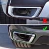 Glossy Black Car Accessories Tail Muffler Exhaust Pipe Output Cover Trim For BMW X5 G05 X6 G06 X7 G07    M Sports